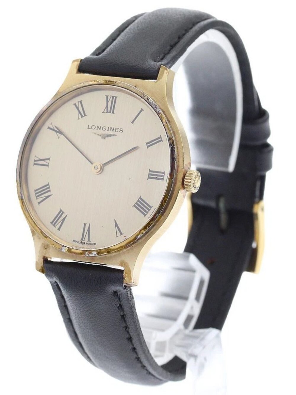 LONGINES 4027.8.847 Vintage cal.L847.3 gold Dial Hand Winding Men's Watch_908230
